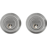 Bouvet - Double Cylinder Dead Bolt - Pewter 012