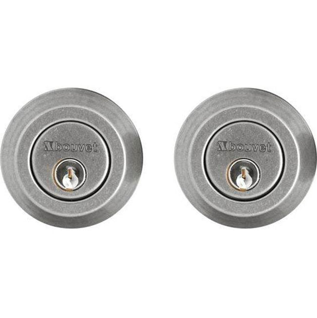 Bouvet - Double Cylinder Dead Bolt - Pewter 012