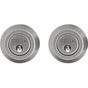 Bouvet - Double Cylinder Dead Bolt - Pewter 012