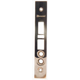 Bouvet - Face Plate for Mortise Lock - Satin Antique Brass 056