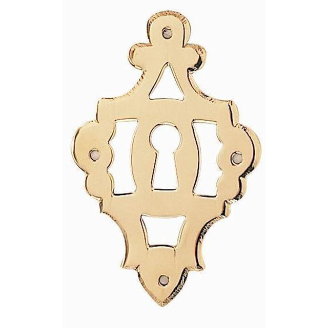 Bouvet - Classic Keyhole Escutcheons - Antique Brass 057