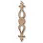 Bouvet - Classic Keyhole Escutcheons Plate (round hole) - Antique Brass 057