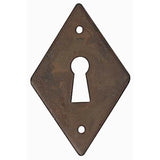 Bouvet - Classic Keyhole Escutcheons - Antique Brass 057