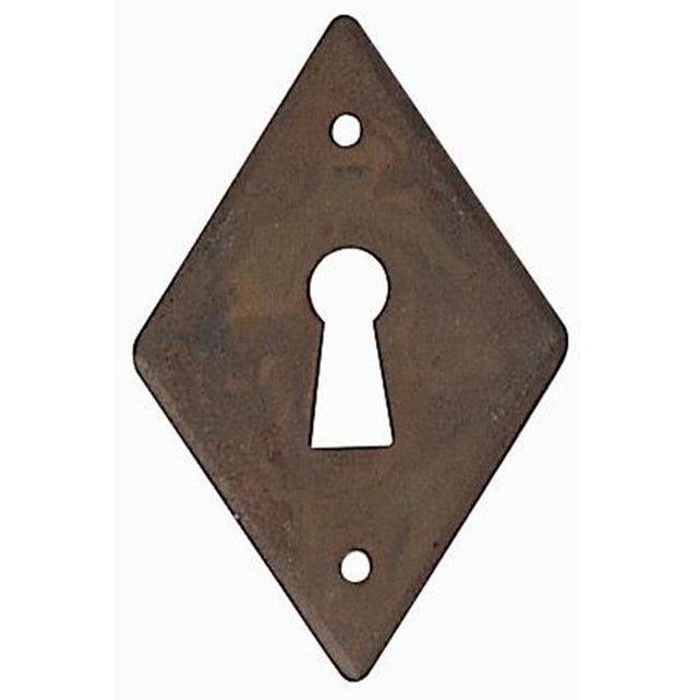 Bouvet - Classic Keyhole Escutcheons - Antique Brass 057