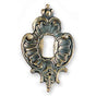 Bouvet - Keyhole Escutcheon - Antique Bronze