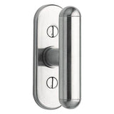 Bouvet - Knob on Plate  LC - Polished Stainless steel 100