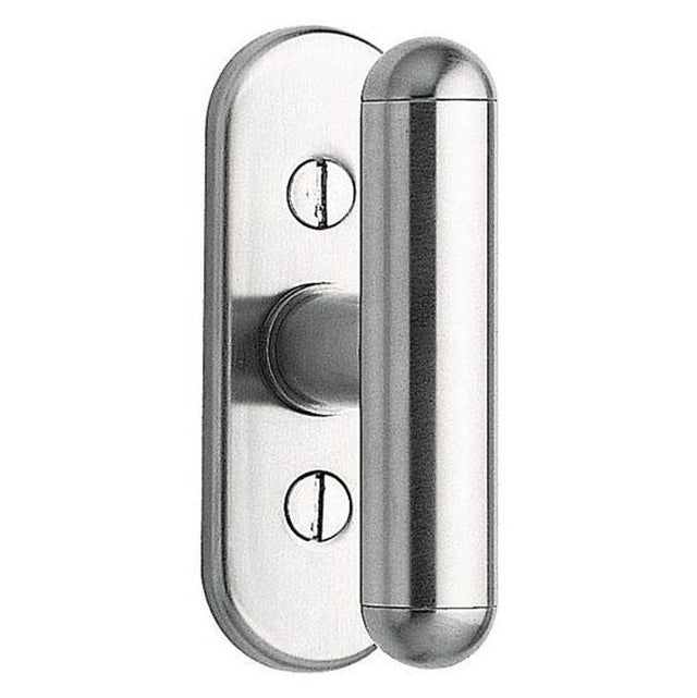 Bouvet - Knob on Plate  LC - Polished Stainless steel 100