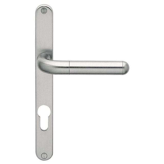 Bouvet - Lever on Escutcheon Set - Complete full dummy set - Satin Stainless 090