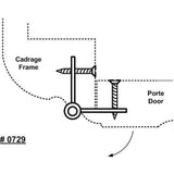 Mortise Cabinet Hinge
