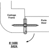 Paumelle Hinge/ Square end Leaf
