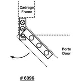 90 Degree Cabinet Pivot Hinge