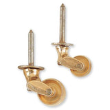Bouvet - Barrel Brass Caster - Polished Brass 052