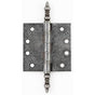 Bouvet - Ball Bearing Hinge with Steeple Tips - Pewter 012
