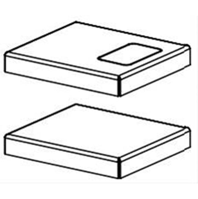 BEST Range Hoods - 1'' End Cap Trim Extension for D49