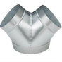 BEST Range Hoods - Transition ''Y'' Two 8'' round to 10'' round