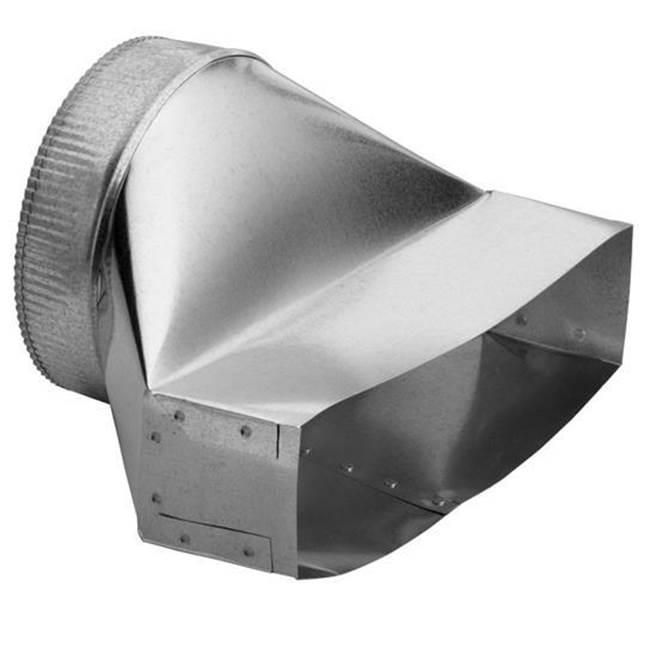 BEST Range Hoods - Transition 3.25'' x 14'' to 8'' round