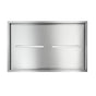 BEST Range Hoods - 43-Inch Ceiling Range Hood, Blower Sold Separately, Stainless Steel - Stainless Steel