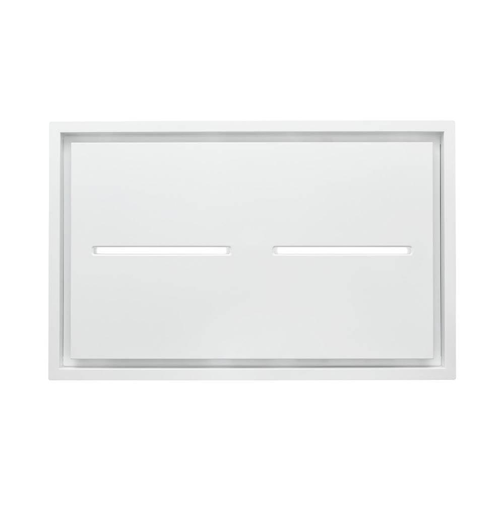 BEST Range Hoods - 43-Inch Ceiling Range Hood, Blower Sold Separately, White - White