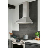 36-Inch Wall Mount Chimney Hood W/ Smartsense And Voice Control, 650 Max Blower Cfm, Stainless Steel