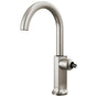 Brizo - Kintsu Bar Faucet with Arc Spout - Less Handle - Stainless