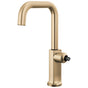 Brizo - Kintsu Bar Faucet with Square Spout - Less Handle - Luxe Gold