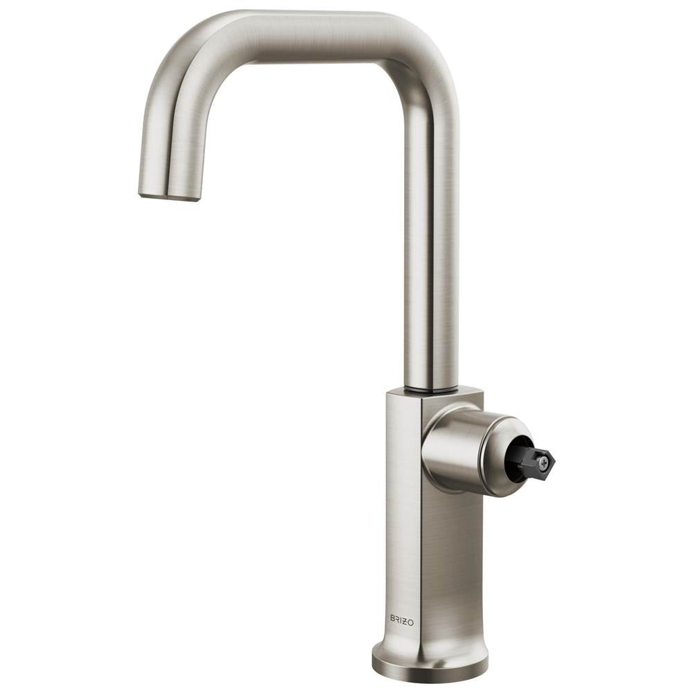 Brizo - Kintsu Bar Faucet with Square Spout - Less Handle - Stainless