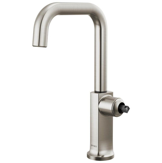Brizo - Kintsu Bar Faucet with Square Spout - Less Handle - Stainless