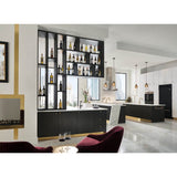 Litze Bar Faucet with Square Spout and Industrial Handle Kit