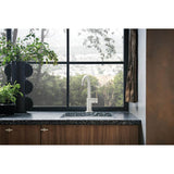 Odin Bar Faucet with Arc Spout - Less Handle