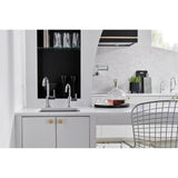 Odin Bar Faucet with Arc Spout - Less Handle