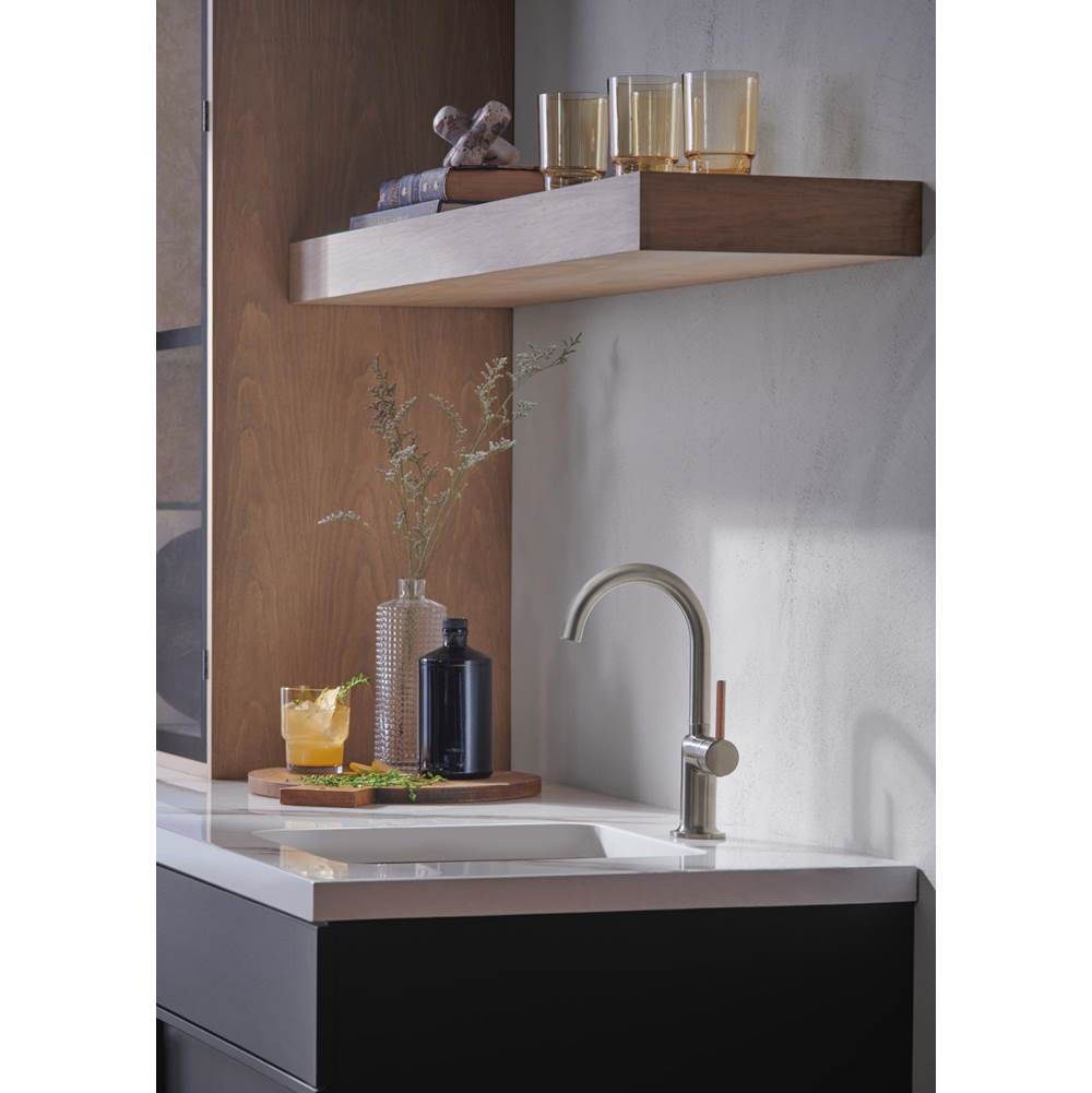 Odin Bar Faucet with Arc Spout - Less Handle