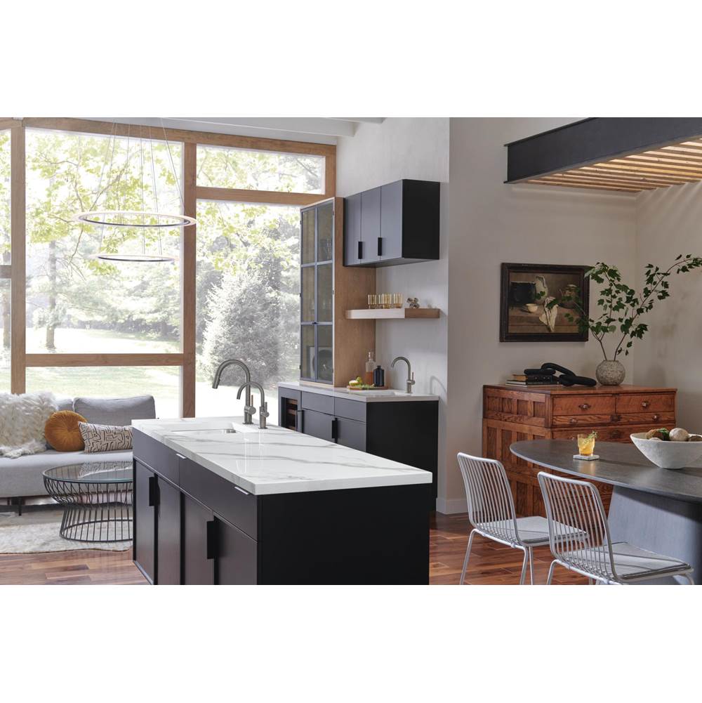 Odin Bar Faucet with Arc Spout - Less Handle