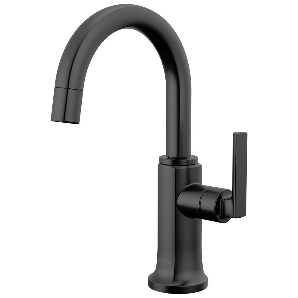 Brizo - Kintsu Beverage Faucet with Arc Spout - Matte Black