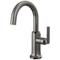 Brizo - Kintsu Beverage Faucet with Arc Spout - Brilliance Black Onyx