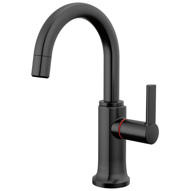 Brizo - Kintsu Instant Hot Faucet with Arc Spout - Matte Black