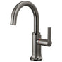 Brizo - Kintsu Instant Hot Faucet with Arc Spout - Brilliance Black Onyx