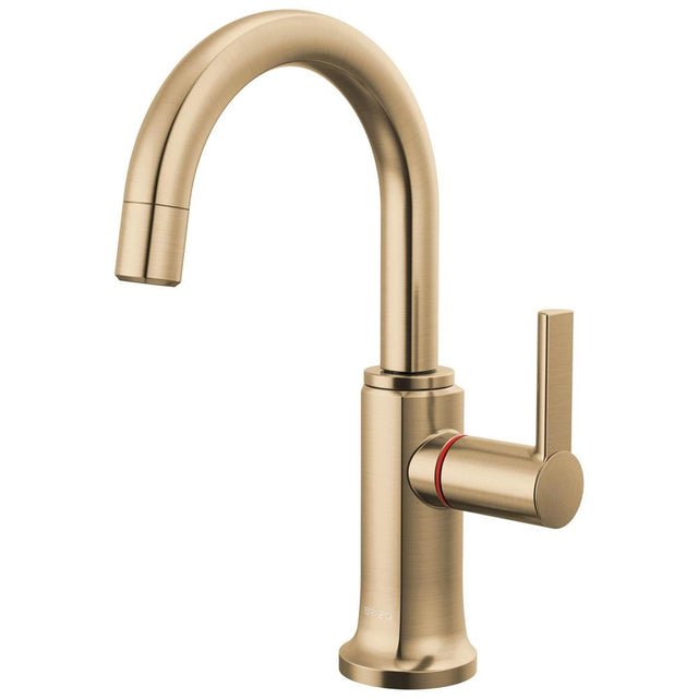 Brizo - Kintsu Instant Hot Faucet with Arc Spout - Luxe Gold