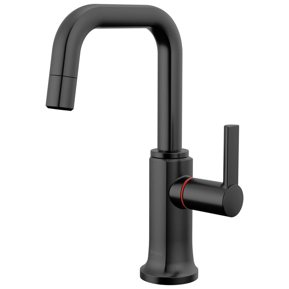 Brizo - Kintsu Instant Hot Faucet with Square Spout - Matte Black