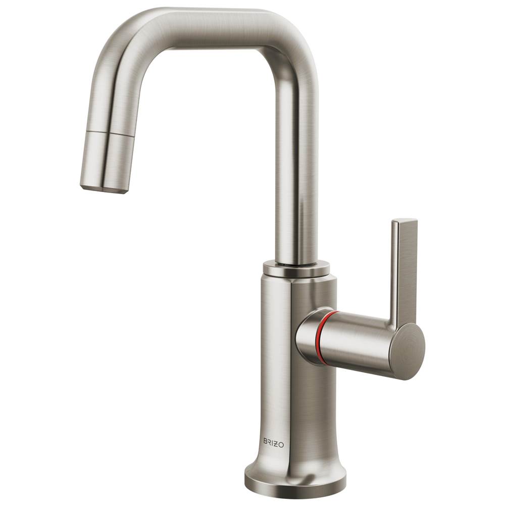 Brizo - Kintsu Instant Hot Faucet with Square Spout - Stainless