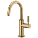 Brizo - Solna Beverage Faucet with Arc Spout - Luxe Gold