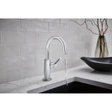Solna Beverage Faucet with Arc Spout