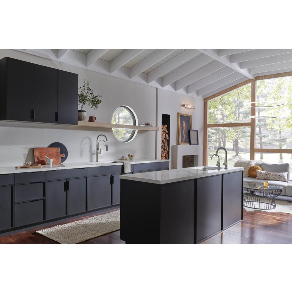 Solna Beverage Faucet with Arc Spout