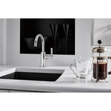Solna Instant Hot Faucet with Arc Spout