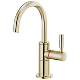 Brizo - Solna Instant Hot Faucet with Arc Spout - Polished Nickel