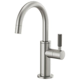 Brizo - Litze Beverage Faucet with Arc Spout and Knurled Handle - Stainless