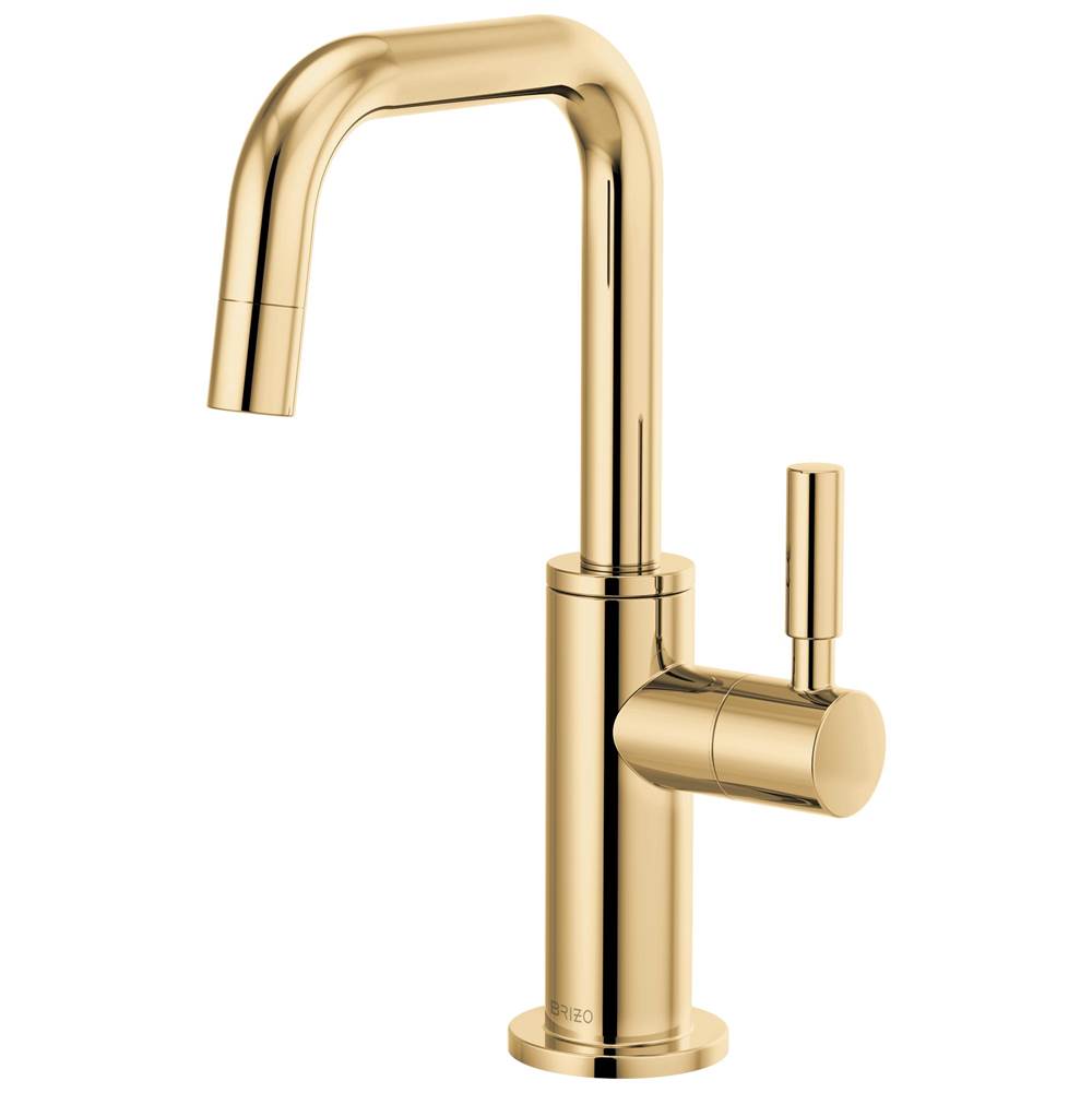 Brizo - Solna Beverage Faucet with Square Spout - Polished Gold