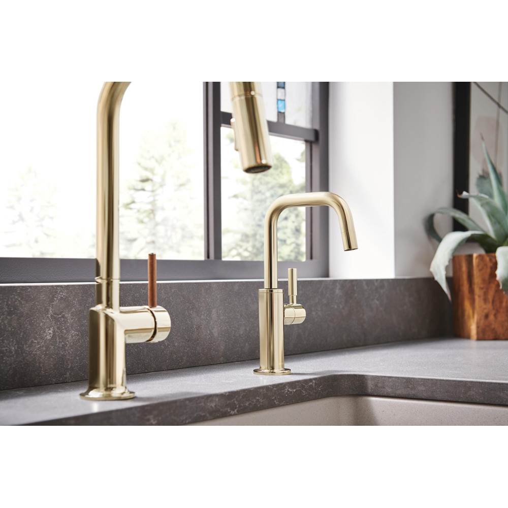 Solna Beverage Faucet with Square Spout