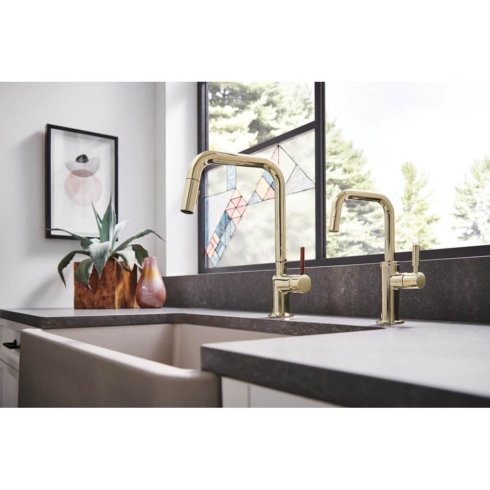 Solna Beverage Faucet with Square Spout