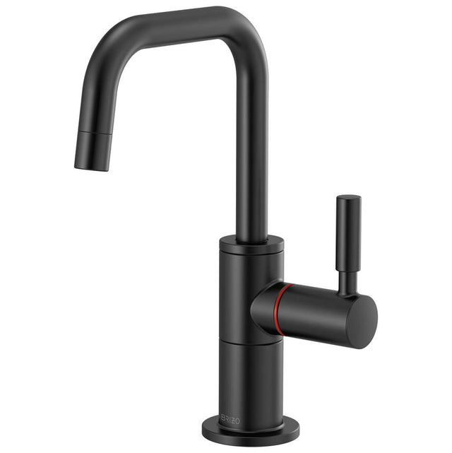 Brizo - Solna Instant Hot Faucet with Square Spout - Matte Black