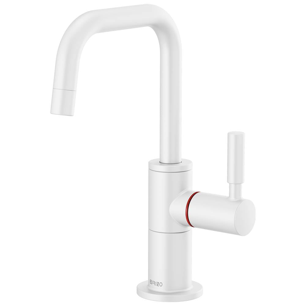 Brizo - Solna Instant Hot Faucet with Square Spout - Matte White